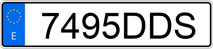 Numer rejestracyjny 7495DDS posiada MERCEDES C (203) Numer rejestracyjny 7495DDS posiada MERCEDES C (203)