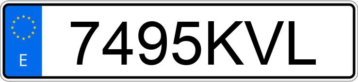 Numer rejestracyjny 7495KVL posiada KIA STINGER Numer rejestracyjny 7495KVL posiada KIA STINGER