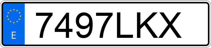 Numer rejestracyjny 7497LKX posiada DS DS7 CROSSBACK 2.0BLUEHDI CHIC AT Numer rejestracyjny 7497LKX posiada DS DS7 CROSSBACK 2.0BLUEHDI CHIC AT