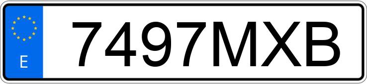 Numer rejestracyjny 7497MXB posiada KAWASAKI Z H2