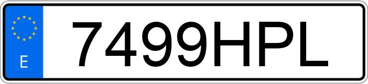 Registreringsnummer7499HPL har RENAULT CLIO Registreringsnummer7499HPL har RENAULT CLIO