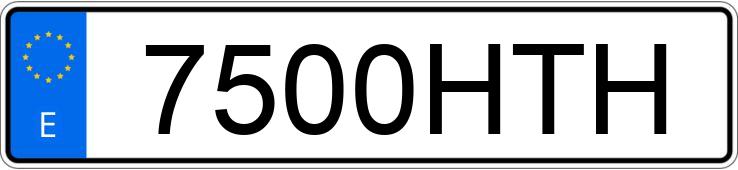 Numer rejestracyjny 7500HTH posiada GAZ 14 Numer rejestracyjny 7500HTH posiada GAZ 14