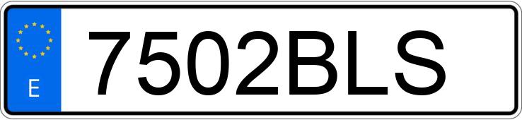 Numer rejestracyjny 7502BLS posiada ROVER 25