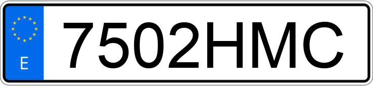 Numer rejestracyjny 7502HMC posiada AUDI A3 SPORTBACK Numer rejestracyjny 7502HMC posiada AUDI A3 SPORTBACK