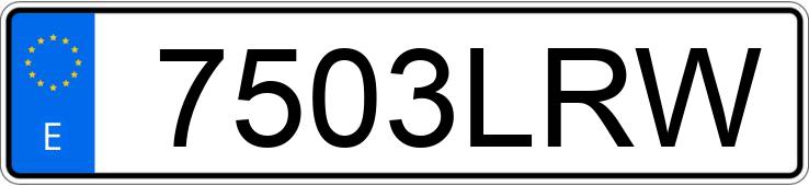 Numer rejestracyjny 7503LRW posiada OPEL CORSA Numer rejestracyjny 7503LRW posiada OPEL CORSA