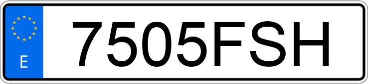 Numer rejestracyjny 7505FSH posiada RENAULT CLIO Numer rejestracyjny 7505FSH posiada RENAULT CLIO