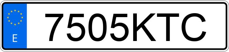 Numer rejestracyjny 7505KTC posiada PORSCHE MACAN Numer rejestracyjny 7505KTC posiada PORSCHE MACAN