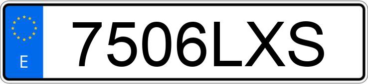 Numer rejestracyjny 7506LXS posiada PIAGGIO MP3