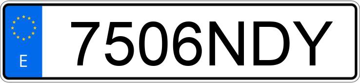 Numer rejestracyjny 7506NDY posiada MAZDA CX-5