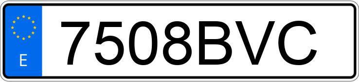 Numer rejestracyjny 7508BVC posiada SCANIA 94 NA 300