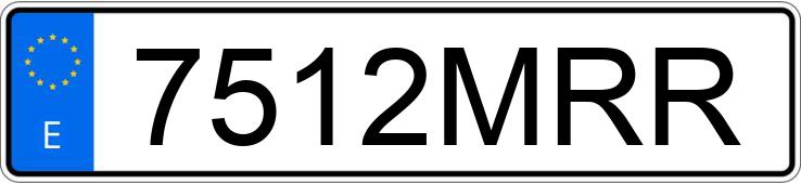 Numer rejestracyjny 7512MRR posiada BMW Z4 Numer rejestracyjny 7512MRR posiada BMW Z4