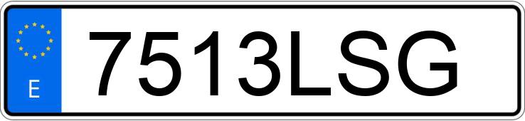 Numer rejestracyjny 7513LSG posiada TOYOTA COROLLA Numer rejestracyjny 7513LSG posiada TOYOTA COROLLA