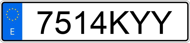 Numer rejestracyjny 7514KYY posiada PEUGEOT 208 Numer rejestracyjny 7514KYY posiada PEUGEOT 208