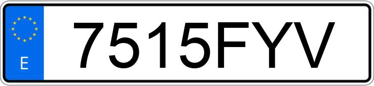 Numer rejestracyjny 7515FYV posiada AUDI A4 Numer rejestracyjny 7515FYV posiada AUDI A4