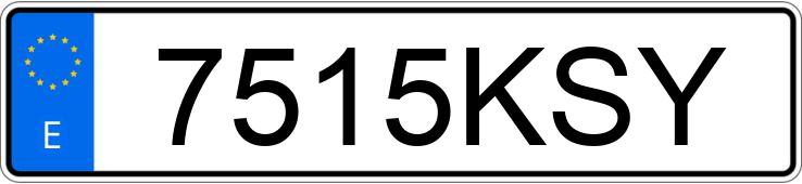 Numer rejestracyjny 7515KSY posiada OPEL CORSA Numer rejestracyjny 7515KSY posiada OPEL CORSA