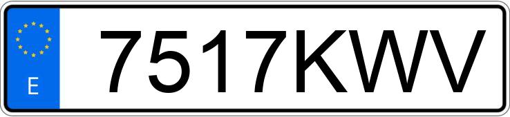 Numer rejestracyjny 7517KWV posiada FORD KUGA Numer rejestracyjny 7517KWV posiada FORD KUGA