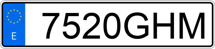 Numer rejestracyjny 7520GHM posiada PEUGEOT 308 Numer rejestracyjny 7520GHM posiada PEUGEOT 308