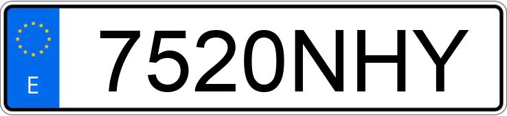 Numer rejestracyjny 7520NHY posiada RENAULT CLIO Numer rejestracyjny 7520NHY posiada RENAULT CLIO