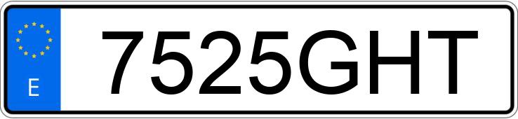 Numer rejestracyjny 7525GHT posiada BMW SERIE 3 Numer rejestracyjny 7525GHT posiada BMW SERIE 3