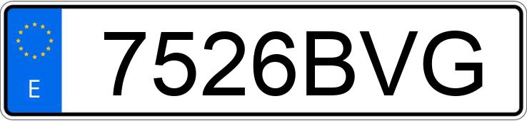 Numer rejestracyjny 7526BVG posiada PEUGEOT 406