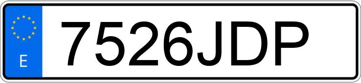 Numer rejestracyjny 7526JDP posiada FORD FOCUS Numer rejestracyjny 7526JDP posiada FORD FOCUS