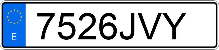 Numer rejestracyjny 7526JVY posiada JEEP GRAND CHEROKEE