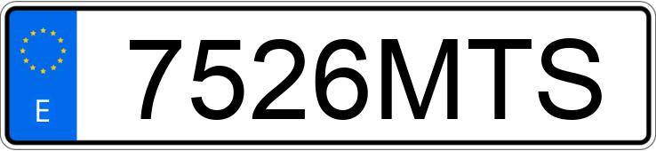 Numer rejestracyjny 7526MTS posiada LAND ROVER RANGE ROVER EVOQUE