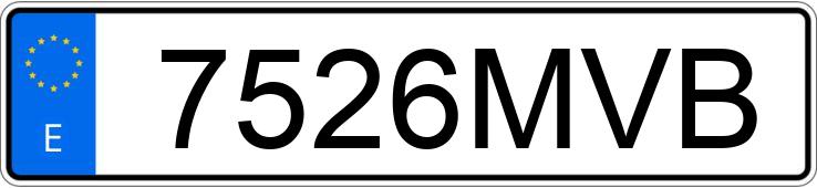Numer rejestracyjny 7526MVB posiada LOTUS EMIRA Numer rejestracyjny 7526MVB posiada LOTUS EMIRA
