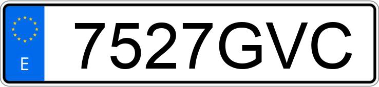 Numer rejestracyjny 7527GVC posiada CITROEN C3 PICASSO