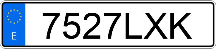 Numer rejestracyjny 7527LXK posiada LAND ROVER DISCOVERY SPORT Numer rejestracyjny 7527LXK posiada LAND ROVER DISCOVERY SPORT