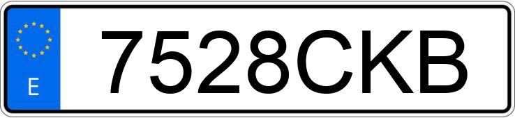 Numer rejestracyjny 7528CKB posiada KIA SORENTO