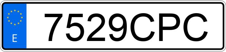 Numer rejestracyjny 7529CPC posiada BMW SERIE 3