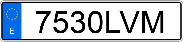 Numer rejestracyjny 7530LVM posiada MERCEDES CLA (118)