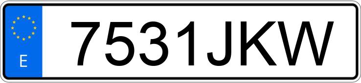 Numer rejestracyjny 7531JKW posiada RENAULT CLIO Numer rejestracyjny 7531JKW posiada RENAULT CLIO