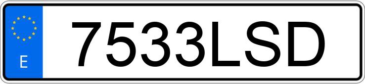 Numer rejestracyjny 7533LSD posiada RENAULT CLIO Numer rejestracyjny 7533LSD posiada RENAULT CLIO