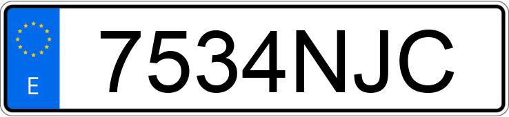 Numer rejestracyjny 7534NJC posiada TOYOTA C-HR Numer rejestracyjny 7534NJC posiada TOYOTA C-HR