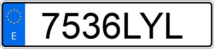 Numer rejestracyjny 7536LYL posiada SKODA KAMIQ Numer rejestracyjny 7536LYL posiada SKODA KAMIQ