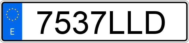 Numer rejestracyjny 7537LLD posiada VOLKSWAGEN CADDY Numer rejestracyjny 7537LLD posiada VOLKSWAGEN CADDY