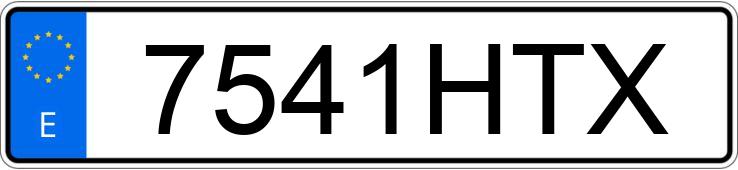 Numer rejestracyjny 7541HTX posiada BMW SERIE 3 Numer rejestracyjny 7541HTX posiada BMW SERIE 3