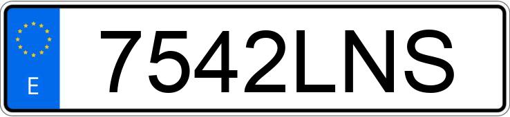 Numer rejestracyjny 7542LNS posiada BMW SERIE 4 Numer rejestracyjny 7542LNS posiada BMW SERIE 4