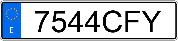 Numer rejestracyjny 7544CFY posiada MERCEDES E (211) Numer rejestracyjny 7544CFY posiada MERCEDES E (211)