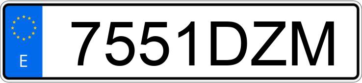 Numer rejestracyjny 7551DZM posiada MERCEDES C (203) Numer rejestracyjny 7551DZM posiada MERCEDES C (203)