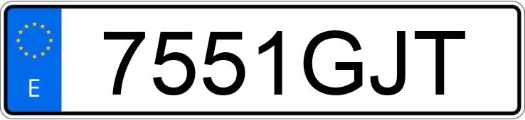 Numer rejestracyjny 7551GJT posiada TOYOTA AURIS Numer rejestracyjny 7551GJT posiada TOYOTA AURIS