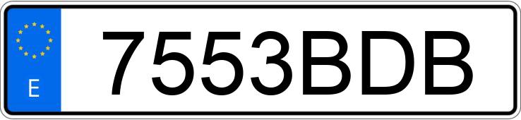 Numer rejestracyjny 7553BDB posiada VOLKSWAGEN GOLF Numer rejestracyjny 7553BDB posiada VOLKSWAGEN GOLF