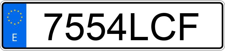 Numer rejestracyjny 7554LCF posiada PEUGEOT 308 Numer rejestracyjny 7554LCF posiada PEUGEOT 308