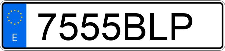 Numer rejestracyjny 7555BLP posiada CITROEN SAXO Numer rejestracyjny 7555BLP posiada CITROEN SAXO