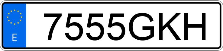 Numer rejestracyjny 7555GKH posiada MERCEDES CLC Numer rejestracyjny 7555GKH posiada MERCEDES CLC