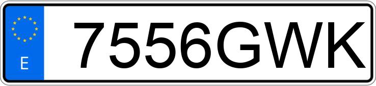 Numer rejestracyjny 7556GWK posiada BMW SERIE 3 Numer rejestracyjny 7556GWK posiada BMW SERIE 3