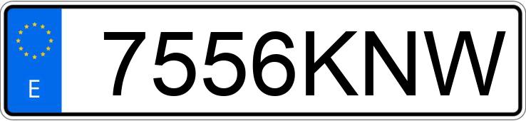 Numer rejestracyjny 7556KNW posiada FIAT TALENTO