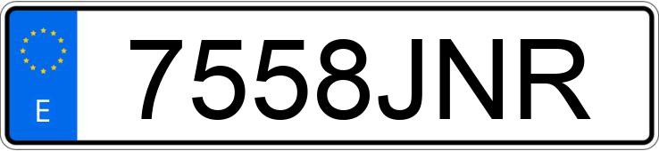 Numer rejestracyjny 7558JNR posiada CITROEN BERLINGO Numer rejestracyjny 7558JNR posiada CITROEN BERLINGO